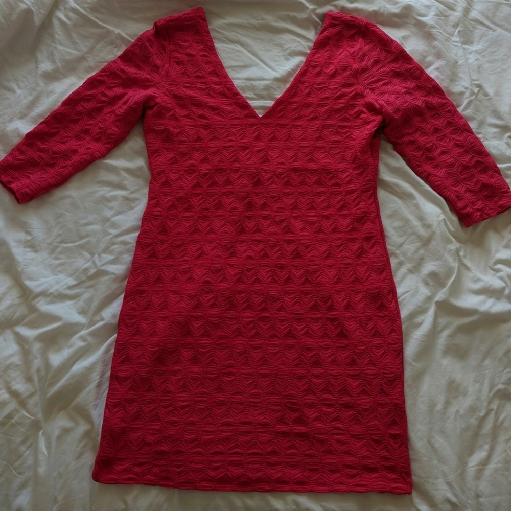 H&M Textured Dress